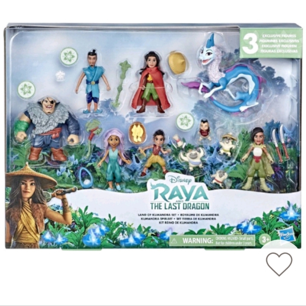Raya and the Last Dragon Land of  Kumandra Set - Target Exclusive LAST 1